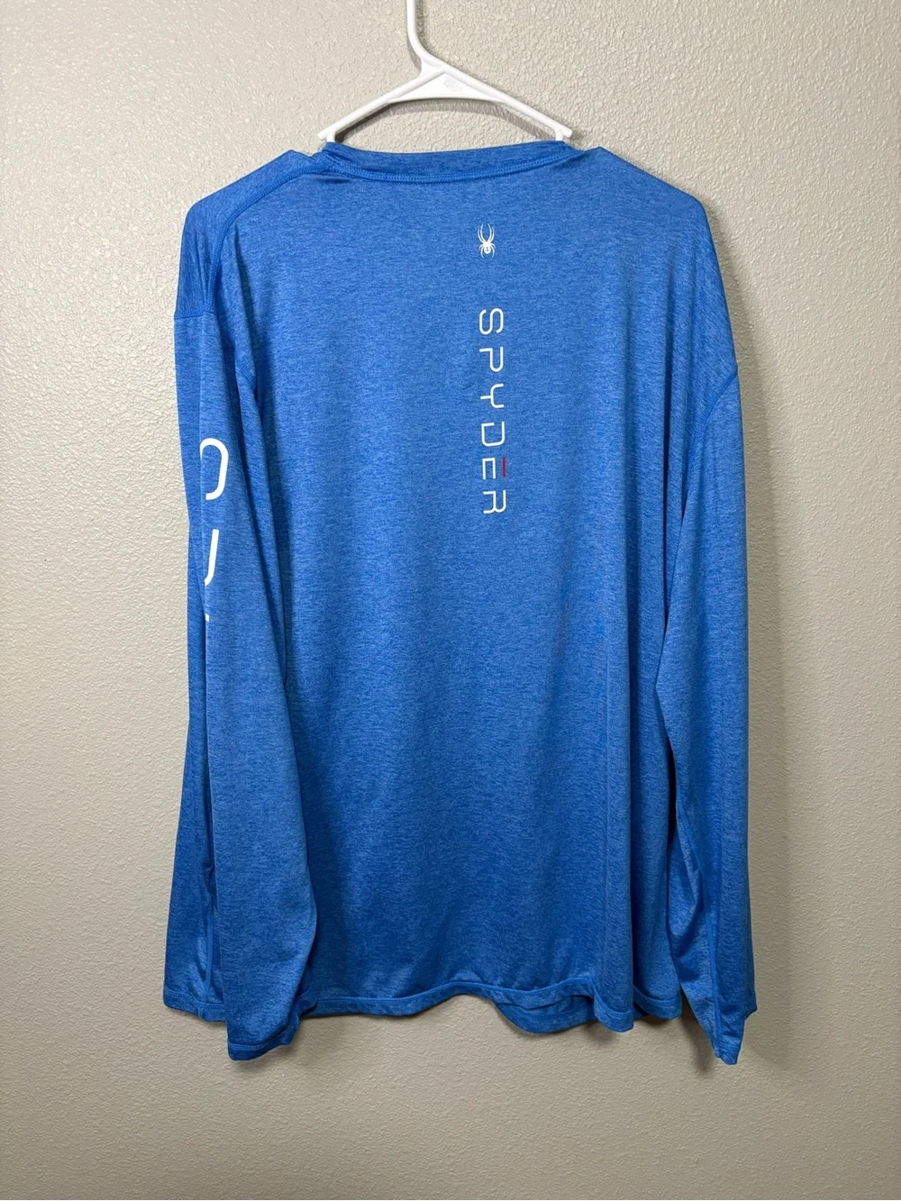 Spyder Men’s UPF 50+ Long Sleeve Rash Guard Swim Shirt – XXL